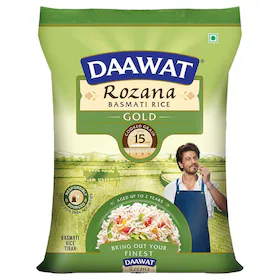 Daawat Rozana Gold Basmati Rice 1kg